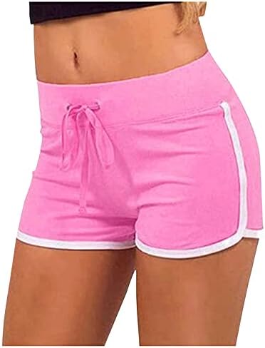 Žene Sport Yoga Fitness Control Tummy Push Up Gambers Ležerne prilike Teretane hlače za hlače Stretch omotač Srednja struka kratkog