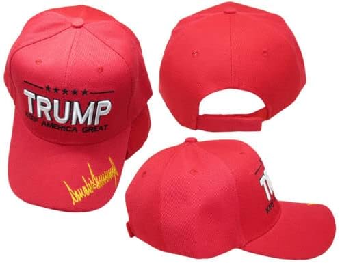 Trump 2024 drži Ameriku veliki crveni potpis Crvena Maga vezena kapa za šešir