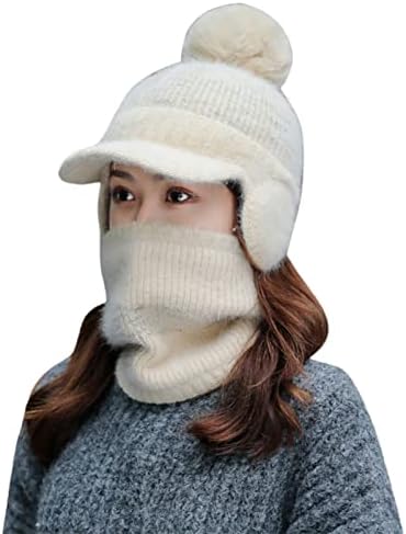 Ženske slušalice Šteka hlače toplotne biciklizam topli zimski šal šešir pletivca zimska kožna bejzbol kapa za muškarce