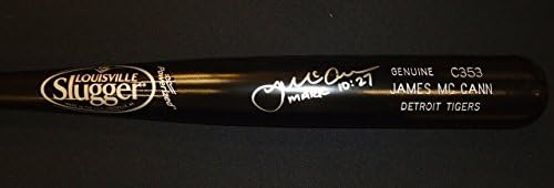 James McCann Autographied Louisville Slugger Igra model Bat