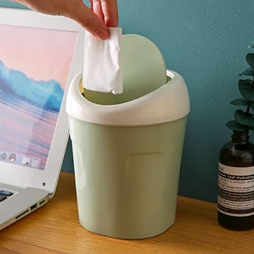 CHDHALTD Mini Creative natkriveni kuhinjski dnevni boravak mala kanta za smeće, Plastična korpa za smeće Organizator kante za smeće