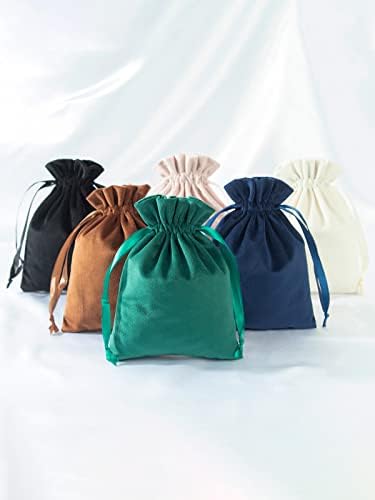 Vinknde Velvet Drawstring poklon torbe torbica Bulk Craft torbe za tarot vjenčanje favorizira bombone i nakit božićnoj zabavi