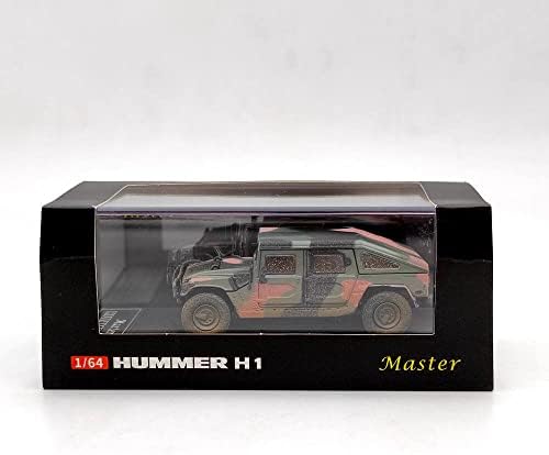Master za Hummer H1 vojni Muddy Diecast igračke modeli automobila pokloni za kolekciju 1: 64 skala