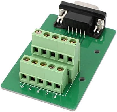 AEXIT DB9 9PIN Audio i video dodaci muški adapter ploča RS232 serijski za terminalne konektore i modul signala adaptera