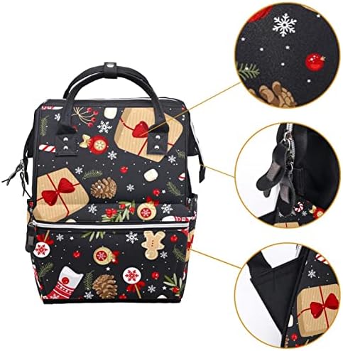 Božićni pokloni Socks cvijeće i bobice rugarska torba ruksak za bebe nazivne torbe za promjenu multi funkcija Velika kapaciteta putnička