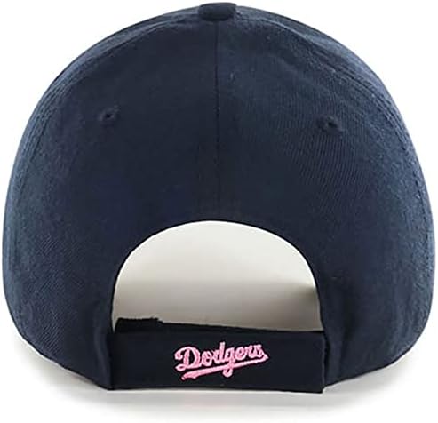 '47 Los Angeles Dodgers MVP Podesiva mornarica sa ružičastim logotipom, tamnoplava