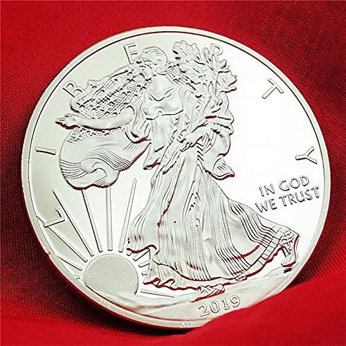 Američka kip Liberty Challenge Valuta Srebrna kopija kovanica Količina kovanica Količina American Coin 1 oz Exquisite Novogodišnja