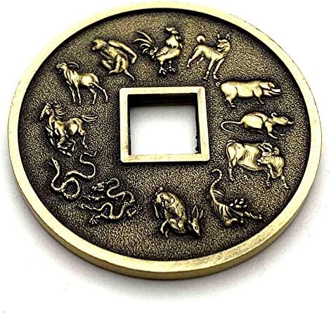 Dvanaest horoskopskih znakova Kolekcionarni bakreni suvenirni novčić donosi vam sreću Jokhang Temple Commorativni novčić