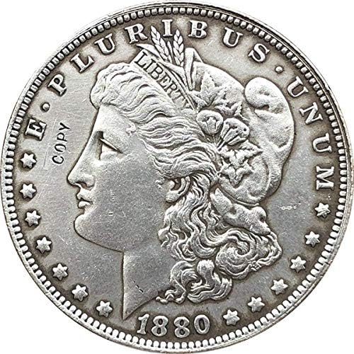 1880-s USA Morgan Dollar Coins Copy Copy ukras prikupljaju poklone