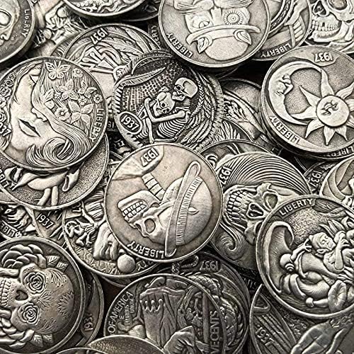 Challenge kovanica Replica komemorativni kovani novčići u American Buffalo Flute Coin 1937 Handicraft kolekcija kuća ukras rukotvorine suvenir poklon kolekcija kolekcija