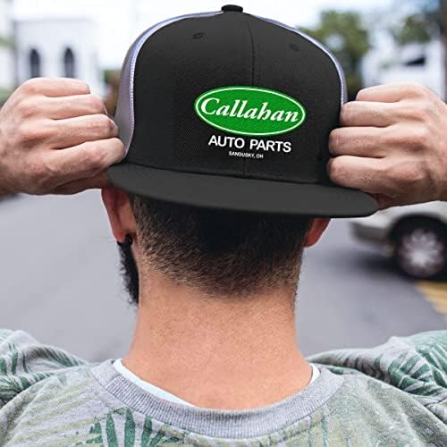 BustedTees Callahan Auto dijelovi mrežasti šešir Ležerna bejzbol kapa za muškarce prozračna mrežasta traka za leđa Podesiva Snapback