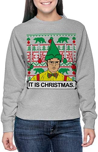 DuhovoForgirana odjeća Dwight To je božićni ružni džemper sa unisex-om
