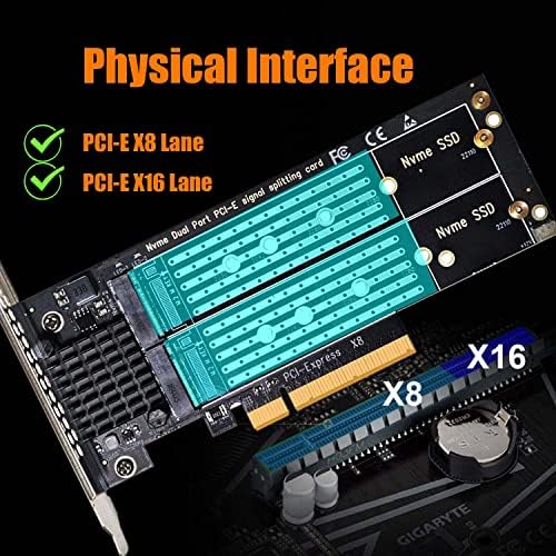 Dual M.2 PCIe 4.0 adapter + PCIe 4.0 x16 Riser kabel
