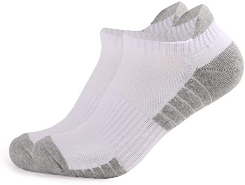 Cut čarape žene Niski atletski čarape za gležnjeve muškarci 6 prozračnih parova trčanje čarapama i sa jastukom čarape za klizanje