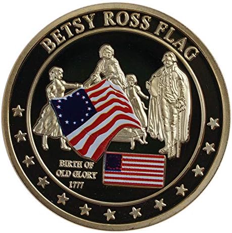 Poklon kovanice kolekcionarstvo Betsy Ross povijest stare slave pozlaćene komemorativne izazove