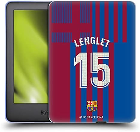 Dizajni za glavu Službeno licencirani FC Barcelona Clément Lengglet 2021/22 Igrači Kućni komplet Grupa 2 Mekani gel Kućište kompatibilan