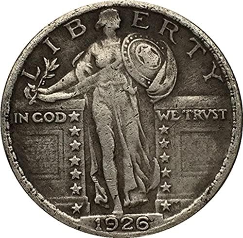 Komemorativni novčići FIRPTURrency Favorit Coin 1926 American Liberty Eagle Silver-poblikovani tvrdi kopija kopija kovanica Komplementacija