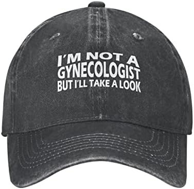 Nisam ginekolog, ali pogledaću šešir za kapu za bejzbol kapu za muškarce za muškarce Oprane pamučne pamučne kape za bejzbol