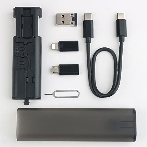 Yinow Multi punjenje USB tipa C u USB C kabel sa 3 USB adaptera u Kitu cijevi