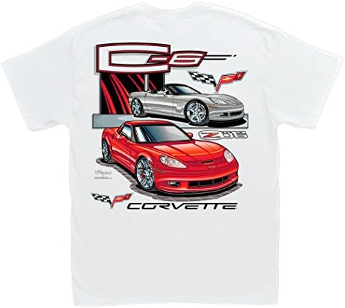 Vruće majice C6 Corvette majica: 2005-2013 Z06 ZR1 Chevy Vette Grand Sport