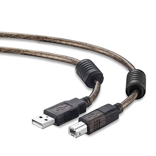 AKTIVNI USB 2.0 kabel pisača 100ft - A-muški do b-muški printer velike brzine / skener / repetitor kabel za HP, Canon, Lexmark, Dell,