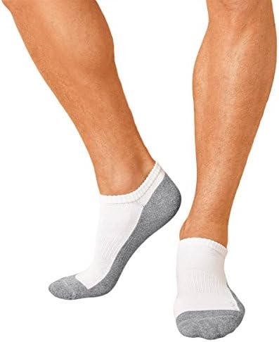 Gildan Platinum vlage-wicking no-show čarape, jedna veličina, bijela
