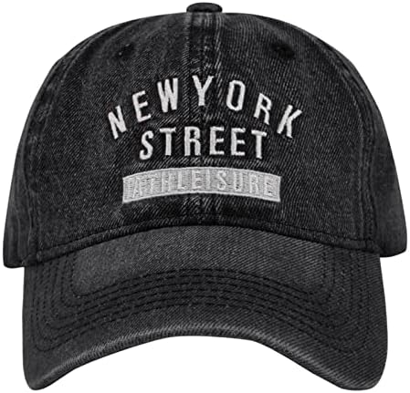 Original New York Denim bejzbol kapa Vintage oprana podesivi kaput sa malim profilom Team of Baseball Hat za žene muškarci