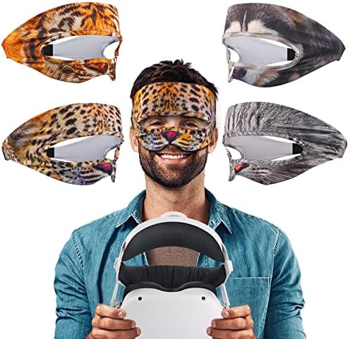 VR traka za znoj za Oculus Quest 2 Sweat Guard, prozračna Podesiva VR maska za oči za lice za nosivu tehnologiju oprema za virtuelnu