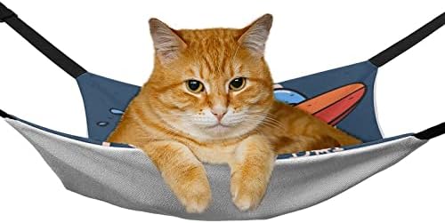 Krevet za mačke Surf kavez za kućne ljubimce viseća mreža prozračna viseća garnitura za mačje štene zečji tvor 16,9 x13