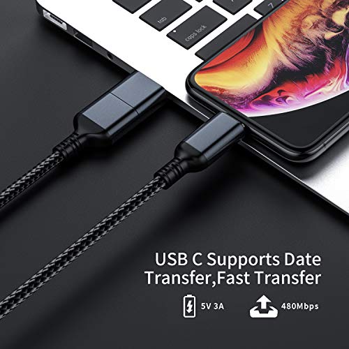 xiongweida 2u1 USB na USB C na USB C kabl