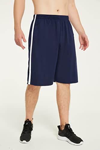 Iukio muške košarkaške kratke hlače sa džepovima Atletski trkeći kratke hlače Trening Tkanine za teretane