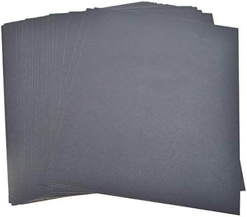 WkSTOOL 1500 Grit, 9 x 11 inča, 10-listova, silikonski karbidni brusni papir abrazivni vodootporni vlažni / suhi brusni listovi