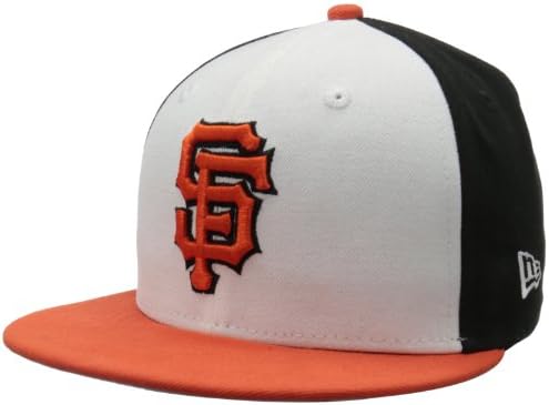 MLB San Francisco Giants Bijela prednja osnovna 59fifty opremljena kapa