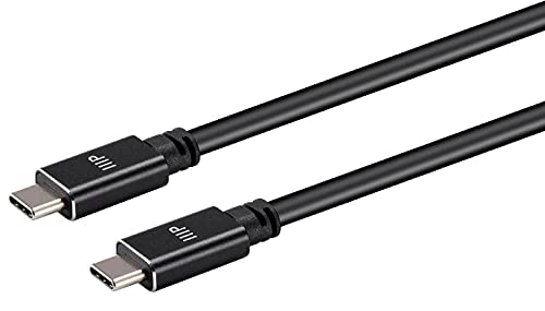 Monopricija USB C 3.2 Gen2 kabl - 1 metar - crni 10Gbps, 5a, tip C, ultra kompaktan, kompatibilan sa Apple iPad / Xbox One / PS5 / prekidač / Android i još više