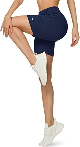 Tsla Loungewer 12 inča kratke hlače Comfy mekani breskvi za slobodno vrijeme Ležerne prilike, Joga aktivna s džepovima