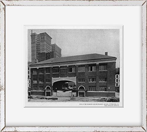 INFINITE fotografije 1916 fotografija: Diamond Square Market kuće | Pittsburgh, Pensilvanija / Rutan & Russell Architects | Vintage